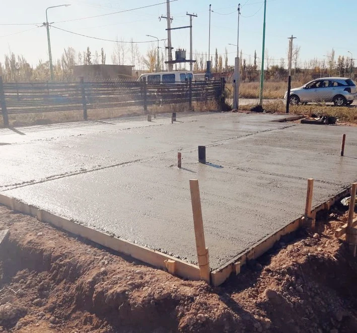 Proceso de construcción - Cimientos y estructura